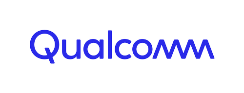 qualcomm company logo blue